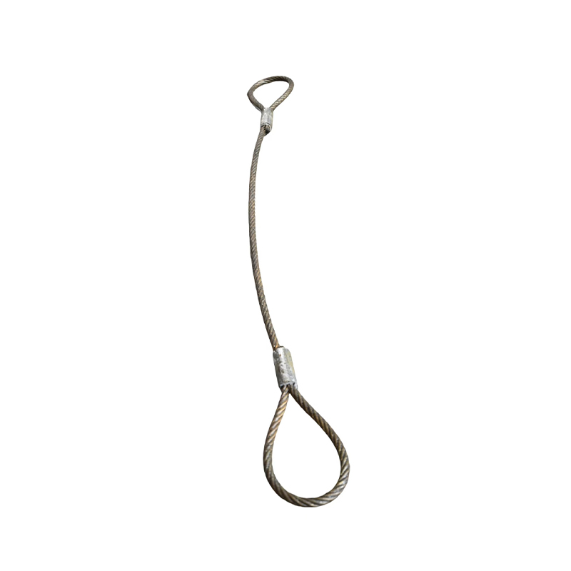 What is the recommended inspection interval for a pressed sling used in daily heavy industrial lifting operations to detect potential sleeve slippage or deformation?